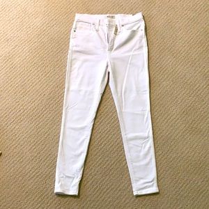 NWT Madewell 10” High Rise Skinny Jeans Sz 30